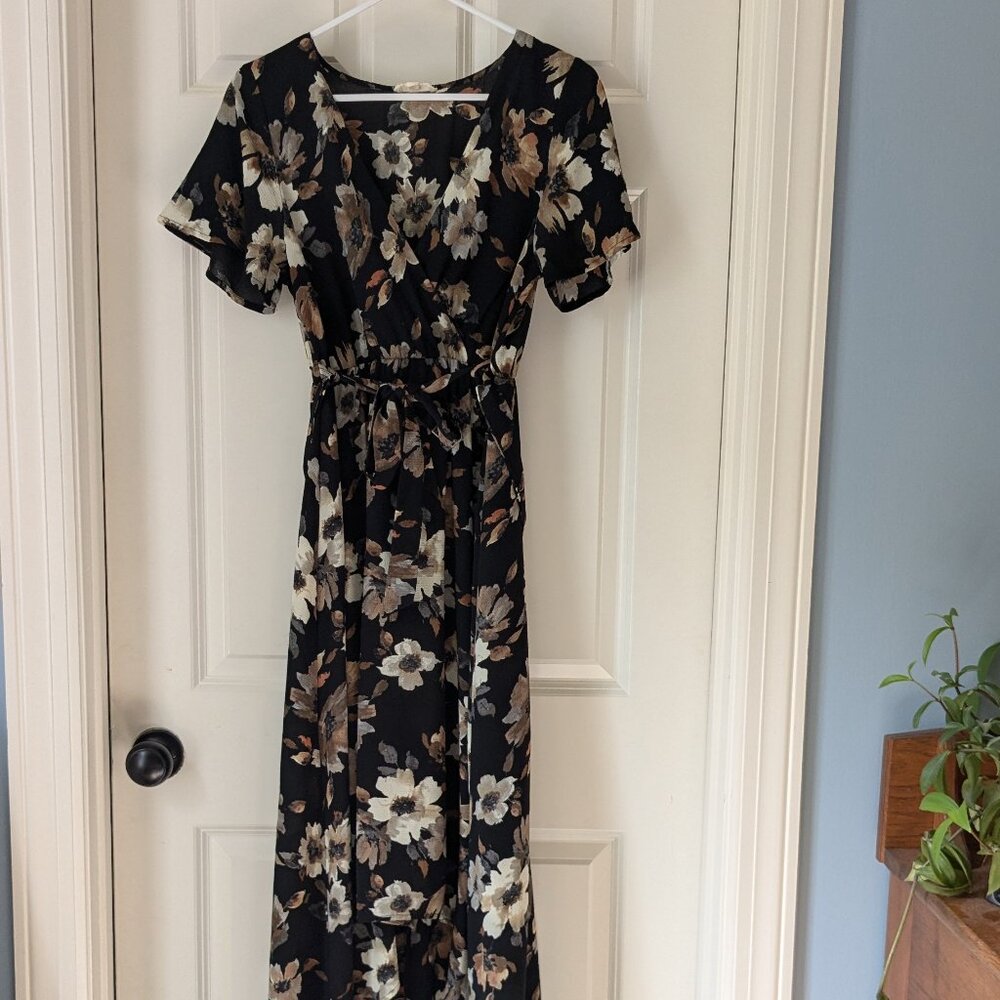 Floral high-low dress, illa illa